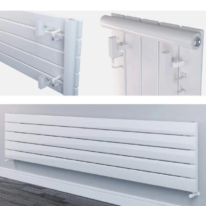 Eastbrook Addington 1800 X 366 Gloss White Type10 Radiator 4 Eastbrook Addington 1800 X 366 Gloss White Type10 Radiator - Image 4