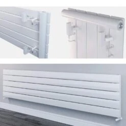 Eastbrook Addington 1800 X 588 Gloss White Type10 Radiator -Abacus Store 91.0014 horizontal fitted 3