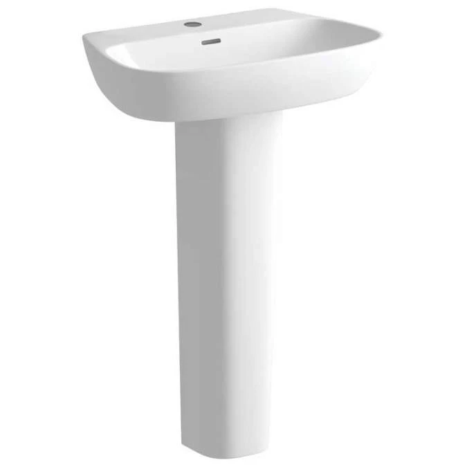 Allier Bathroom Suite, Basin, Toilet & Double Ended Bath 1700mm 2 Allier Bathroom Suite, Basin, Toilet & Double Ended Bath 1700mm - Image 2