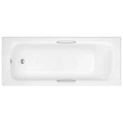 Bali 1700 X 700mm Single Ended Bath With Grips & Textured Base