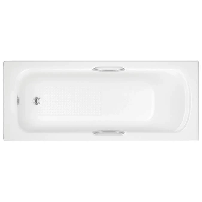 Bali 1700 X 700mm Single Ended Bath With Grips & Textured Base 1 Bali 1700 X 700mm Single Ended Bath With Grips & Textured Base