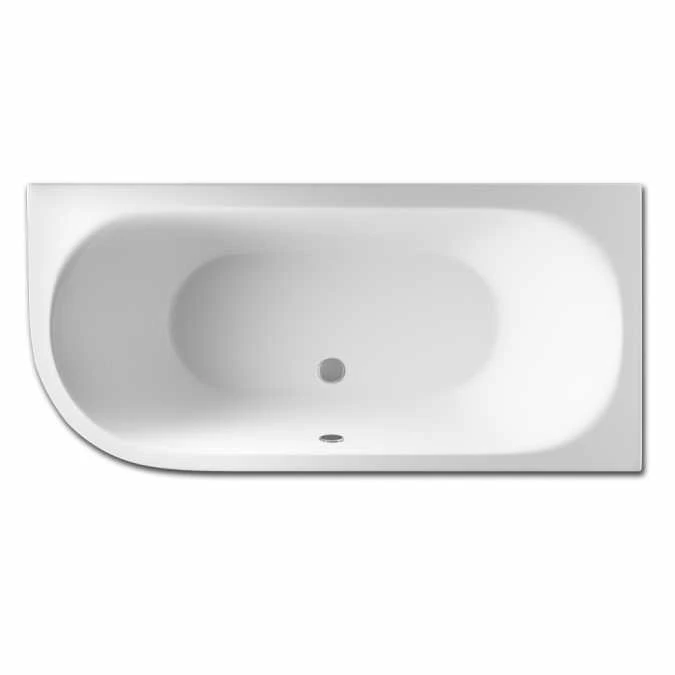 Beaufort Biscay 1600 X 725 Beauforte Reinforced J Shaped Bath - Right Hand 2 Beaufort Biscay 1600 X 725 Beauforte Reinforced J Shaped Bath - Right Hand - Image 2