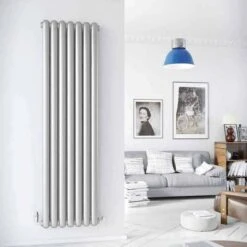 DQ Cassius 1800 X 230 Vertical Radiator White