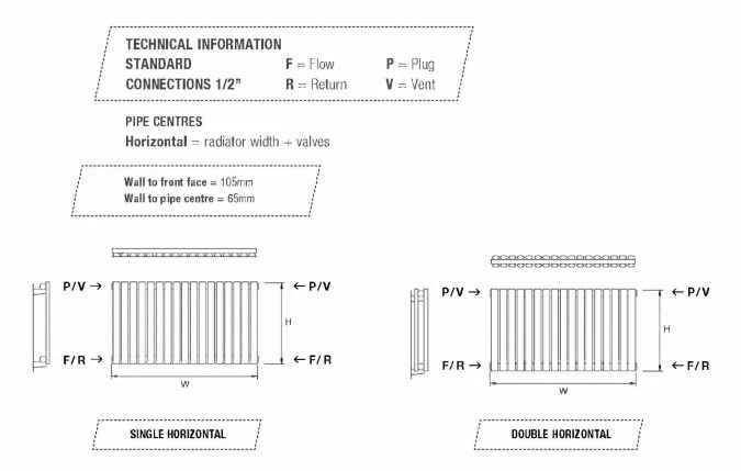 Cove Brushed Stainless Steel Double Sided 600 X 413mm Designer Radiator - DQ Heating 2 Cove Brushed Stainless Steel Double Sided 600 X 413mm Designer Radiator - DQ Heating - Image 2