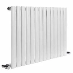 Cove Single Sided 550 X 1003mm Designer Radiator White - DQ Heating