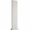 DQ Cove Double Sided 1800 X 295 White Vertical Radiator