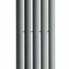 DQ Cove Single Sided 1500 X 413 Anthracite Texture Vertical Radiator