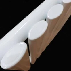 DQ Cove Single Sided 1500 X 295 White Vertical Radiator -Abacus Store Cove white inset new