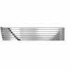 Delta Horizontal 410 X 2000mm Stainless Steel Radiator Polished Finish - DQ Heating
