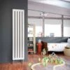 DQ Drifter 1500 X 325 Vertical Radiator White