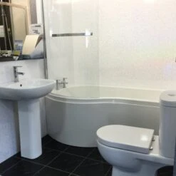 Neptune 250 White Sparkle PVC Plastic Wall & Ceiling Cladding - 2.6m - 4 Pack 6 Neptune 250 White Sparkle PVC Plastic Wall & Ceiling Cladding - 2.6m - 4 Pack -Abacus Store IMG 0400 02