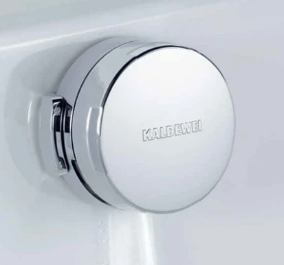 Kaldewei Saniform Plus 1600 X 700mm Single Ended Anti Slip Steel Bath With Grips (2 Tap Holes) 3 Kaldewei Saniform Plus 1600 X 700mm Single Ended Anti Slip Steel Bath With Grips (2 Tap Holes) - Image 3