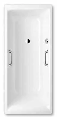 Kaldewei Puro 1800 X 800mm Single End Side Overflow Steel Bath - Right Hand