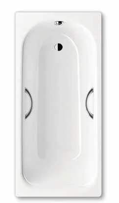 Kaldewei Saniform Plus 1600 X 700mm Single Ended Anti Slip Steel Bath With Grips (2 Tap Holes) 1 Kaldewei Saniform Plus 1600 X 700mm Single Ended Anti Slip Steel Bath With Grips (2 Tap Holes)