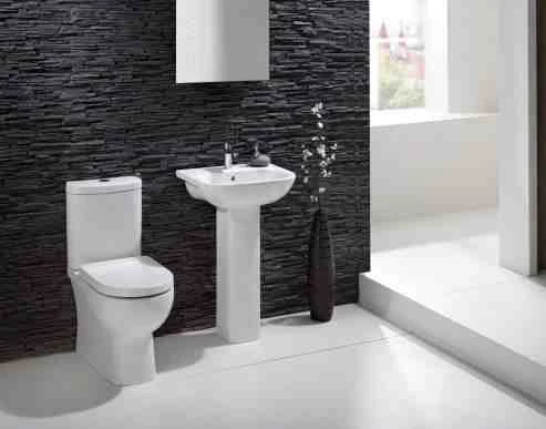 RAK Tonique Bathroom Suite With 1700 X 700mm Bath 2 RAK Tonique Bathroom Suite With 1700 X 700mm Bath - Image 2