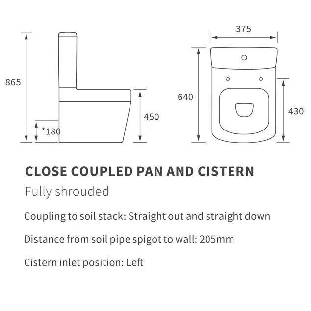 Ankam 4 Piece Set, Rimless Comfort Height Toilet & Basin 5 Ankam 4 Piece Set, Rimless Comfort Height Toilet & Basin - Image 5