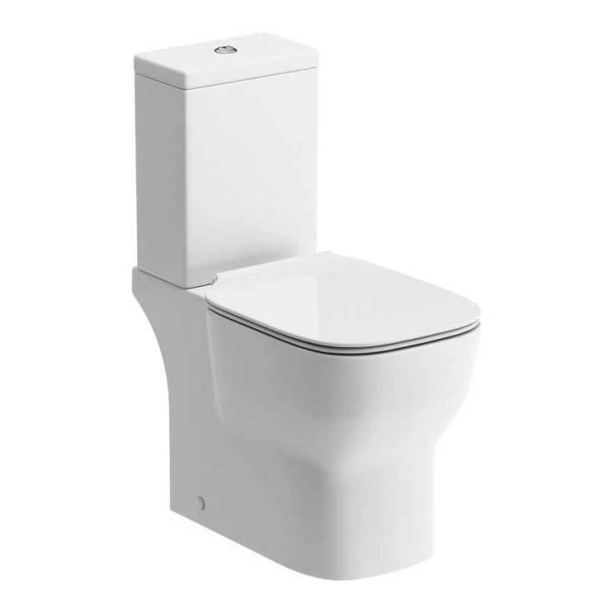Saxony 4 Piece Toilet & Basin Set 2 Saxony 4 Piece Toilet & Basin Set - Image 2