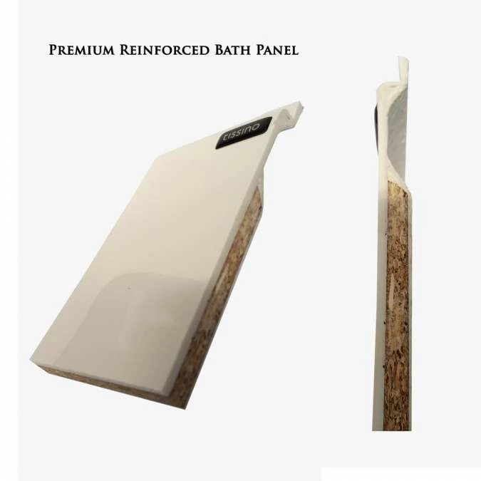 Tissino Lorenzo Reinforced Shower Bath RH - 1700 X 700mm 2 Tissino Lorenzo Reinforced Shower Bath RH - 1700 X 700mm - Image 2