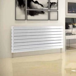 Tornado Double Sided 456 X 1771mm Designer Radiator White - DQ Heating
