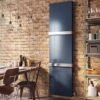 DQ Vela 1900 X 367 Aluminium Vertical Radiator Anthracite Matt
