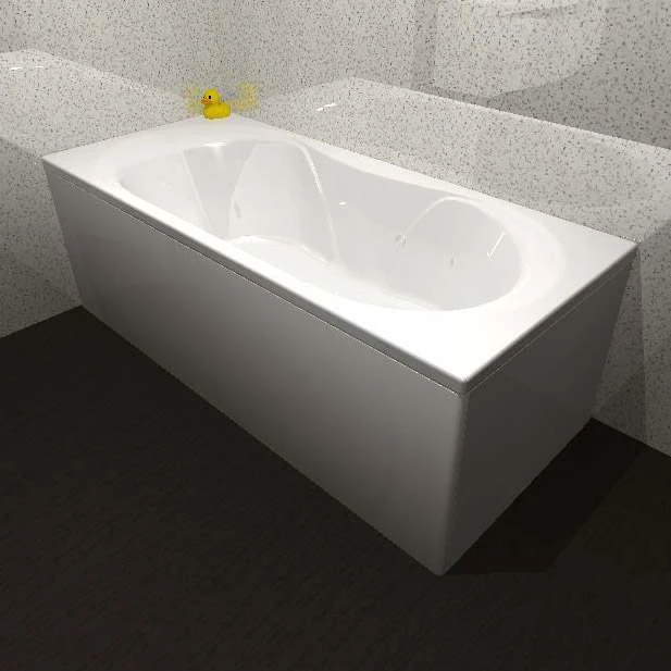 Carron Arc 1800 X 800 Double Ended Bath - 5mm 4 Carron Arc 1800 X 800 Double Ended Bath - 5mm - Image 4