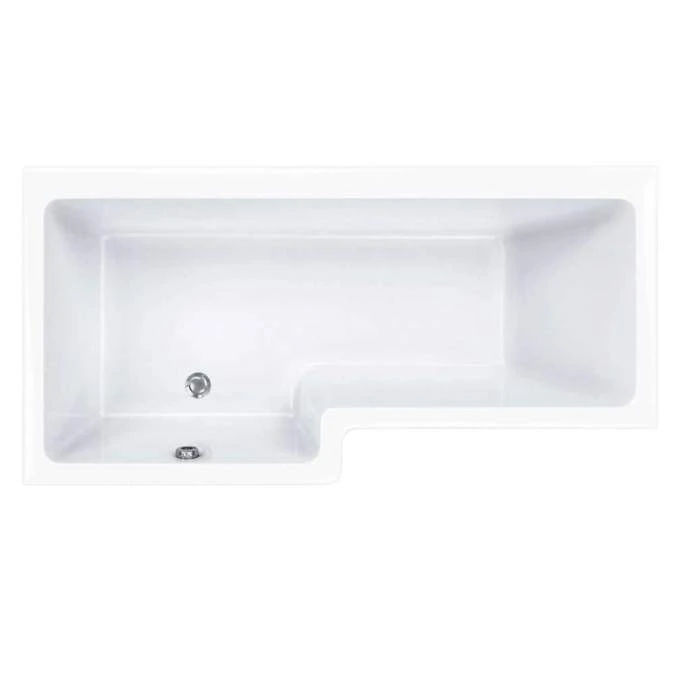 Carron Quantum 1500 X 700/850 Square Shower Bath - 5mm 1 Carron Quantum 1500 X 700/850 Square Shower Bath - 5mm