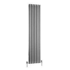 DQ Cove Brushed Stainless Steel Double Sided 1800 X 295 Vertical Radiator