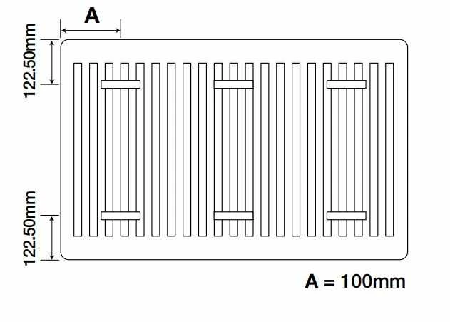 300 X 600 Type 22 Double Panel Double Convector Radiator, 2752BTU - Kompact 3 300 X 600 Type 22 Double Panel Double Convector Radiator, 2752BTU - Kompact - Image 3