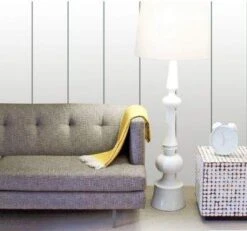 Neptune 200 Moderna White & Chrome Flat Panel - PVC Plastic Wall & Ceiling Cladding - 2.6m - 5 Pack -Abacus Store neptune white chrome image 3