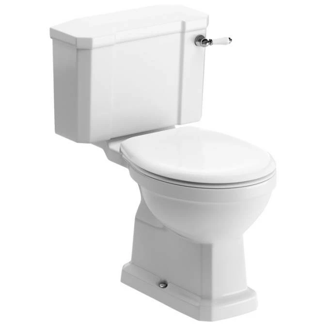 Shetland 4 Piece Toilet & 2TH Basin Set 2 Shetland 4 Piece Toilet & 2TH Basin Set - Image 2