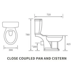 Shetland 4 Piece Toilet & 2TH Basin Set 8 Shetland 4 Piece Toilet & 2TH Basin Set -Abacus Store shetland cc tech 1