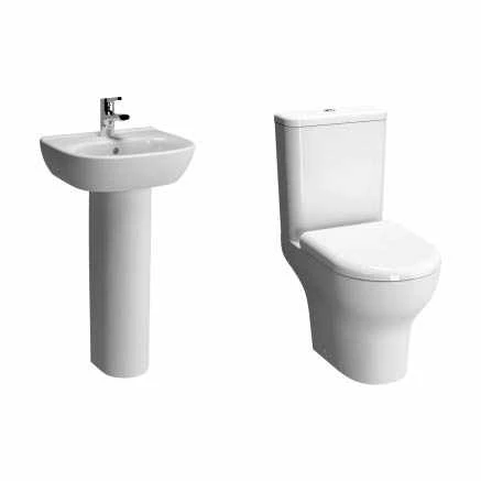 VitrA Zentrum 4 Piece Toilet & Basin Set 1 VitrA Zentrum 4 Piece Toilet & Basin Set