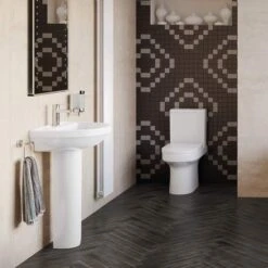 Whistle 4 Piece Toilet & Basin Set 9 Whistle 4 Piece Toilet & Basin Set -Abacus Store whistle lifestyle 5