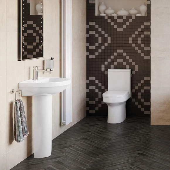 Whistle 4 Piece Toilet & Basin Set 3 Whistle 4 Piece Toilet & Basin Set - Image 3